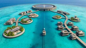 Foto: Desain Pulau Anti-Kiamat di Maladewa yang Diklaim Tahan Gempa