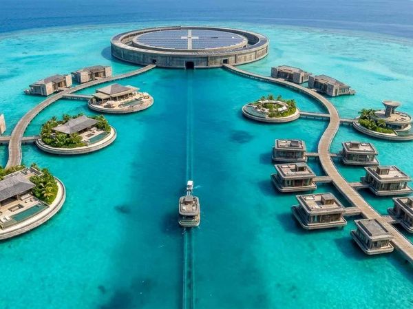 Foto: Desain Pulau Anti-Kiamat di Maladewa yang Diklaim Tahan Gempa