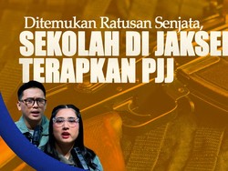 Ditemukan Ratusan Senjata, Sekolah di Jaksel Terapkan PJJ