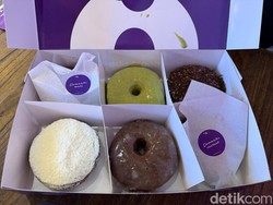 Empuk Manis! Donat Ube Varian Mochi hingga Klasik di Bekasi!