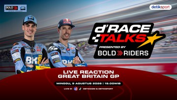 Live Reaction MotoGP Inggris 2026: Saksikan d'Race Talks di detikSport!