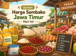 Minyak Goreng Naik Lagi, Cek-cek Harga Sembako Jatim Hari Ini