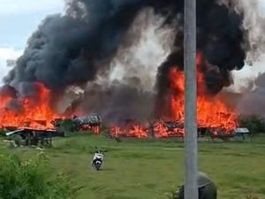 96 Kios di Aceh Tengah Ludes Terbakar