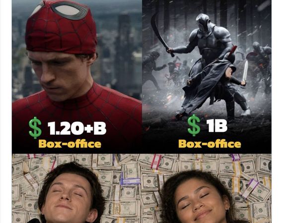 Meme Tom Holland dan Zendaya Mandi Uang, Film Laris Manis