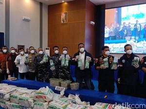 Kronologi MV King Sun Dicegat Bawa 1,3 Ton Ketamin di Perairan Bintan