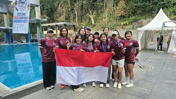 Indonesia Raih 2 Medali di Kejuaraan Asia Hoki Bawah Air