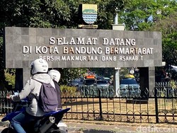 Huruf Tugu Cibiru Hilang, Wajah Perbatasan Bandung Terlihat Kumuh