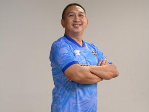 Augie Fantinus Happy Syuting Bapakmu Kiper