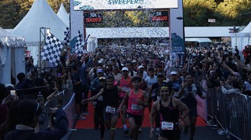 erafone Run 2026 Sukses Padukan Trail Run-Konser Musik di Tangkuban Perahu