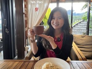 Intip Keseruan Felicia Tissue saat Ngopi hingga Kulineran di Puncak