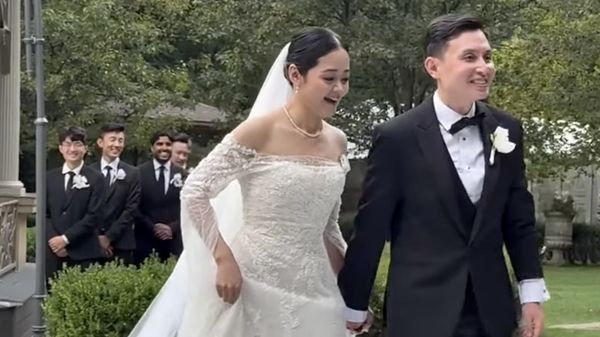 Gisela Cindy dan Sian Resmi Menikah, Ucap Janji Suci di Altar