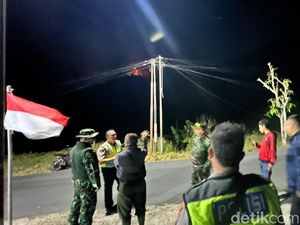 Kawasan Hutan Bukit Banowati Pemalang Terbakar, Masih Ada Titik Api
