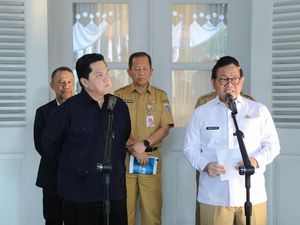 Erick Thohir Temui Pramono, Bahas Venue FIFA ASEAN Cup di Jakarta