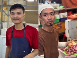 4 Penjual di Pasar Curi Perhatian, Ada Asep Ayam hingga Imam Bawang