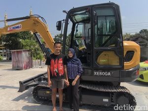 Alasan Sultan Muda di Grobogan Beri Mahar Ekskavator-GMW Tank ke Istri