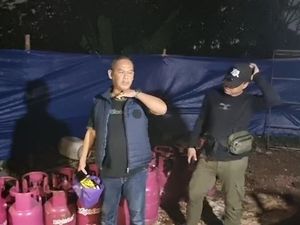 Gudang Gas Oplosan di Bogor Digerebek, 3 Pelaku Kabur Panjat Tembok