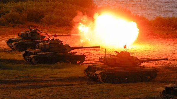 Taiwan Unjuk Kekuatan, Tank M60A3 Menggelegar dalam Latihan Militer Han Kuang
