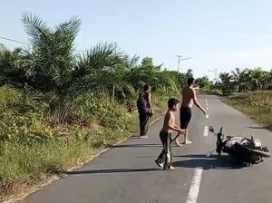 Warga Kobar Kejar Pria Diduga ODGJ, Sempat Dua Kali Bakar Lahan Sembarangan