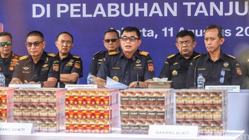 Bea Cukai Gagalkan Penyelundupan Rokok Ilegal Rp13,3 M