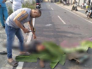 Kronologi Pria Curi Motor Ojol di Palembang Berujung Tewas Tabrak Tiang Listrik