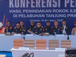 Bea Cukai Tindak 8,9 Juta Batang Rokok Ilegal, Selamatkan Duit Negara Rp 8,66 M