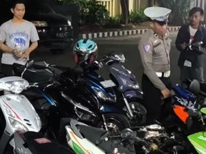 Ugal-ugalan Naik Motor di Bogor, Gerombolan Pemuda Diamankan Polisi