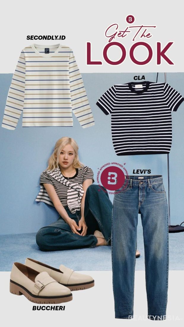 Get The Look: Casual Loose Style ala Rose BLACKPINK