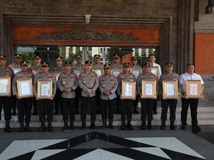 Polres Gianyar Raih Penghargaan Pelayanan Prima dari KemenPAN-RB