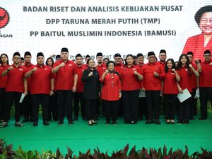 Megawati Lantik Pinka Haprani-Andi Widjajanto Pimpin Organisasi Sayap PDIP