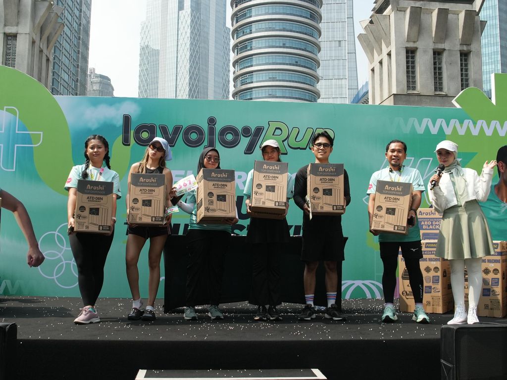 Rekap keseruan perayaan empat tahun lavojoy dengan lavojoy Run