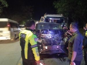 Posisi Duduk Kiai Anwar Zahid Saat Kecelakaan di Bojonegoro
