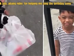 So Sweet! Pengantar Makanan Nyanyikan Lagu Ultah Saat Antar Pesanan