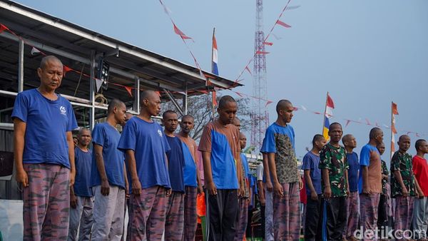 Pasien ODGJ Jamrud Biru Bersiap Sambut HUT RI ke-81