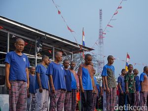 Pasien ODGJ Jamrud Biru Bersiap Sambut HUT RI ke-81