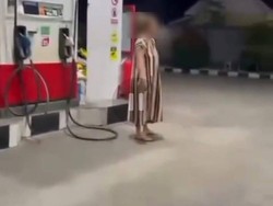 Amukan Ibu di Tasik, 3 Kali Tak Kebagian Bensin karena Antrean Jeriken