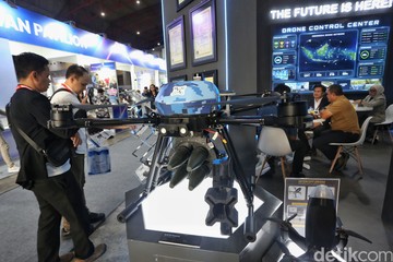 Drone, Robot Hingga AI Bikin Seru Pameran di JIExpo Kemayoran