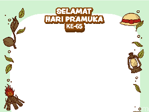 75 Twibbon Hari Pramuka 2026 Lengkap Caption, Yuk Ramaikan di Medsos!