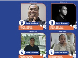 Apresiasi Peserta Aktif, Ini 5 Peserta Terbaik Kelas Google Looker Studio detikcourse