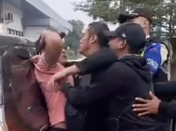 Viral Sopir Taksi Online Didorong di Stasiun Bandung, Polisi Mediasi