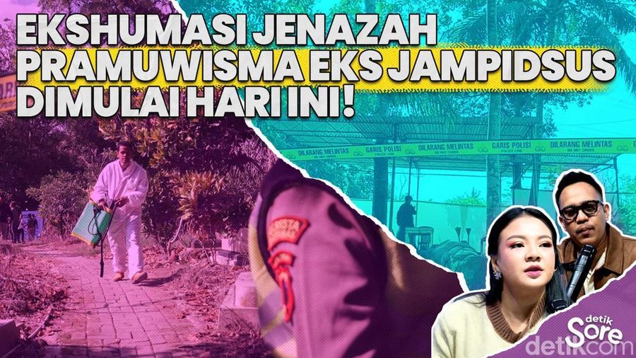 Video: Polisi Pastikan Proses Ekshumasi Pramuwisma Eks Jampidsus Berjalan Transparan