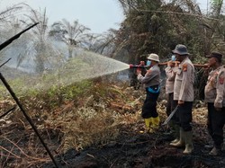 Karhutla di Bengkalis, Angin-Lahan Gambut Jadi Tantangan Pemadaman