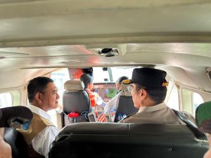 Pantau Karhutla di Muaro Jambi, Kapolda: Api Padam-Sisakan Asap