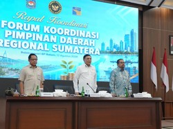 Mendagri Dorong Forkopimda Sumatera Solid Jaga Pertumbuhan Ekonomi