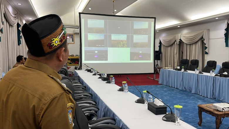 Gubernur Kalteng Bisa Pantau Live 32 Titik Rawan Karhutla dari Rumah Jabatan