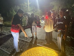 Petugas Linmas di Prabumulih Tewas Tertabrak Kereta Api Saat Bertugas