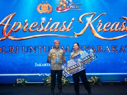 Polresta Sidoarjo Raih 2 Penghargaan di Acara Apresiasi Kreasi Polri