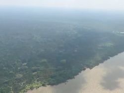 Kapolda Riau-Forkopimda Patroli Udara Pantau Karhutla, 123 Hotspot Terpantau