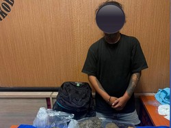 Polda Bali Gerebek Kamar Kos Pria Medan di Jimbaran, Sita 1,8 Kg Narkoba
