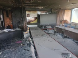 Ruang Rapat Diskominfo Kukar Dibakar Outsourcing, Kerugian Capai Rp 2 Miliar