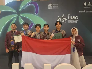 Membanggakan! Siswa Indonesia Raih 3 Medali Olimpiade Nuklir Internasional